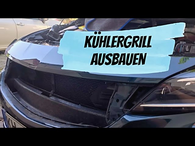 Vauxhall/Opel Astra K - How to Remove front grille 