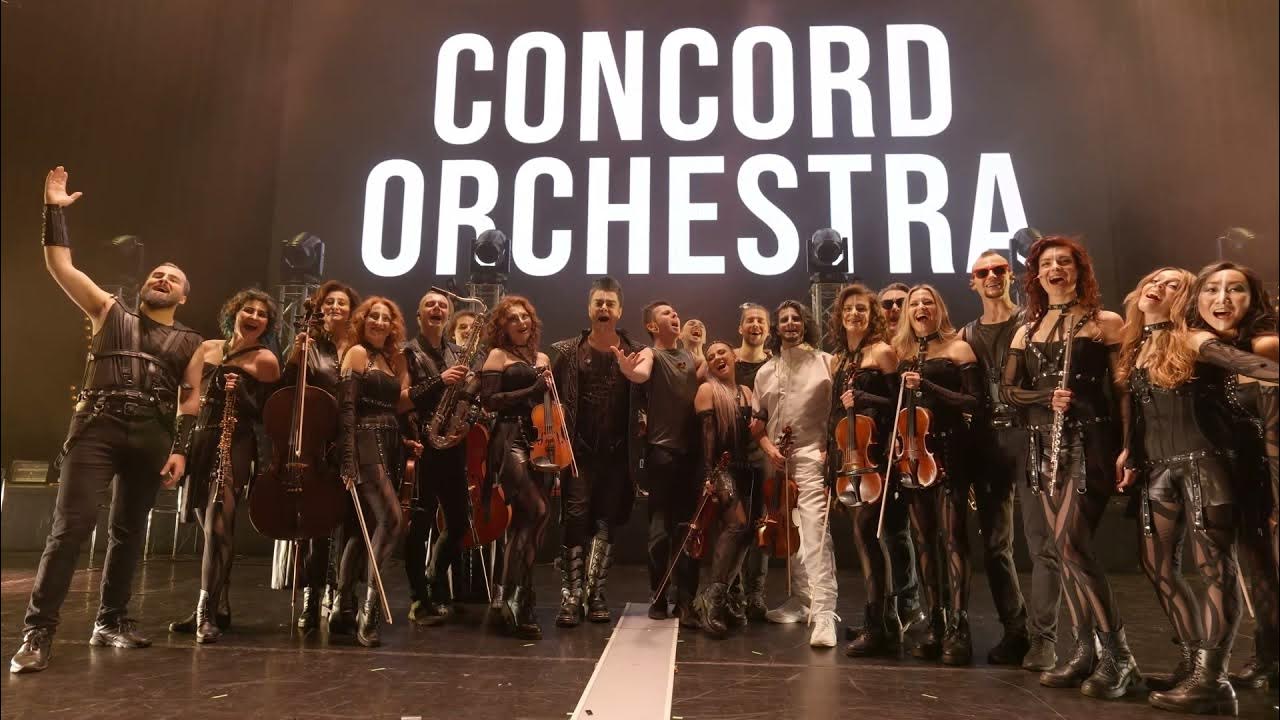 Concord orchestra купить. Concord Orchestra 2023. Concord Orchestra 2022. Симфонический рок оркестр Конкорд. Concord Orchestra блоггер.