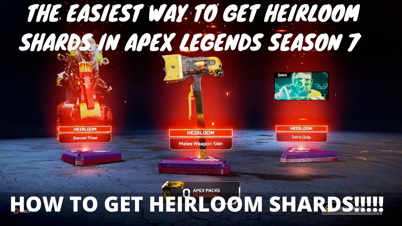 Apex Legends How To Get Heirloom Shards Game Rant