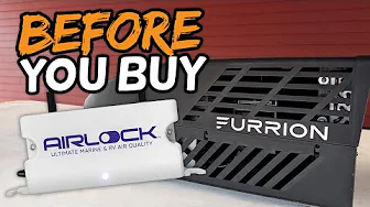 AIRLOCK One RV Air Purifier on My Furrion Chill 15K Air Conditioner // Install & Review