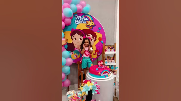 Festa da Maria Clara e Jp !! Hora do Parabéns🎉 #fyp #shorts #bolo #aniversario #decoração #diversão
