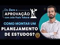 Como montar um planejamento de estudos? Do Zero à Aprovação na Residência Médica | Aula 1