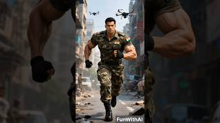 Indian army soldier saved city from 200 Drone Swarm Attack #ai #army