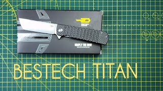 Bestech An Carbon Fiber 154Cm, This Lil Monsters Legit, Great Materials, Great Grip, Great Action