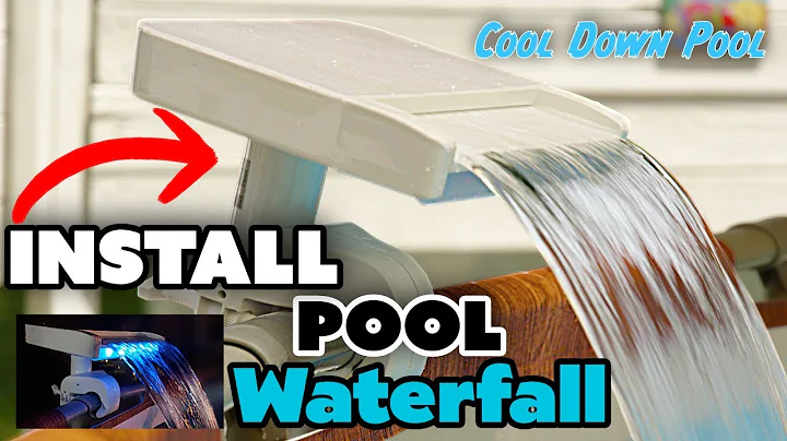 How To Install Pool Waterfall Intex Bestway Easy Simple