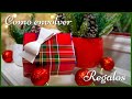 Como envolver regalos SUPER FACIL  / How to wrap presents super easy / Navidad 2021