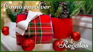 Como envolver regalos SUPER FACIL  / How to wrap presents super easy / Navidad 2021