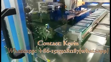 Automatic Fully Auto Sanitary Pad Packing Machines --- whatsapp:+86-15159281187