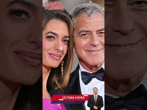 George y Amal Clooney, evacuados con sus hijos de su mansión en La Provenza por los incendios