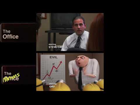 Minions Office theme song side by side comparison