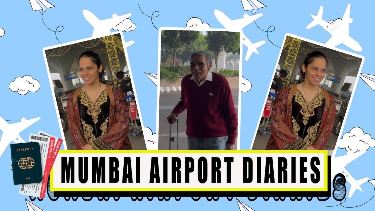 Saina Nehwal Spotted At Mumbai Airport