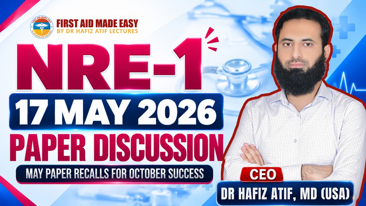 NRE-1 | 17 MAY 2026 KEY DISCUSSION | PART 1 | Dr Hafiz Atif | FAME PLATFORM