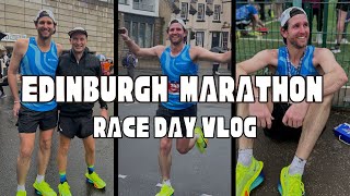 Edinburgh Marathon | Race Day Vlog | Road to Sub3 Marathon