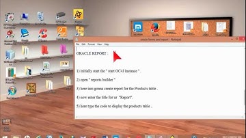 Oracle Forms and Reports Tutorial