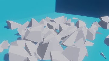 Cell Fracture Test Animation in Blender