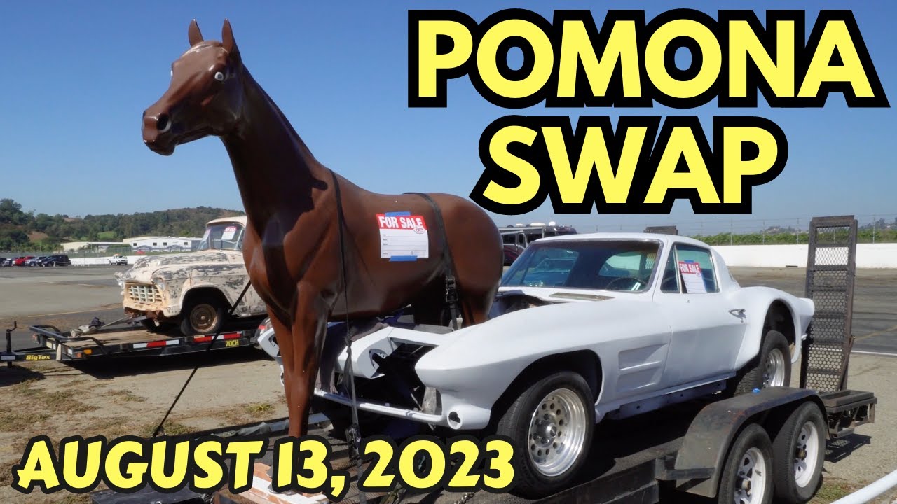 Pomona Swap & Car Meet August 13, 2023 CAR SHOW & SALE YouTube