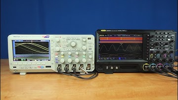 Sampling Comparison of the MSO5000 VS the MSO2000B