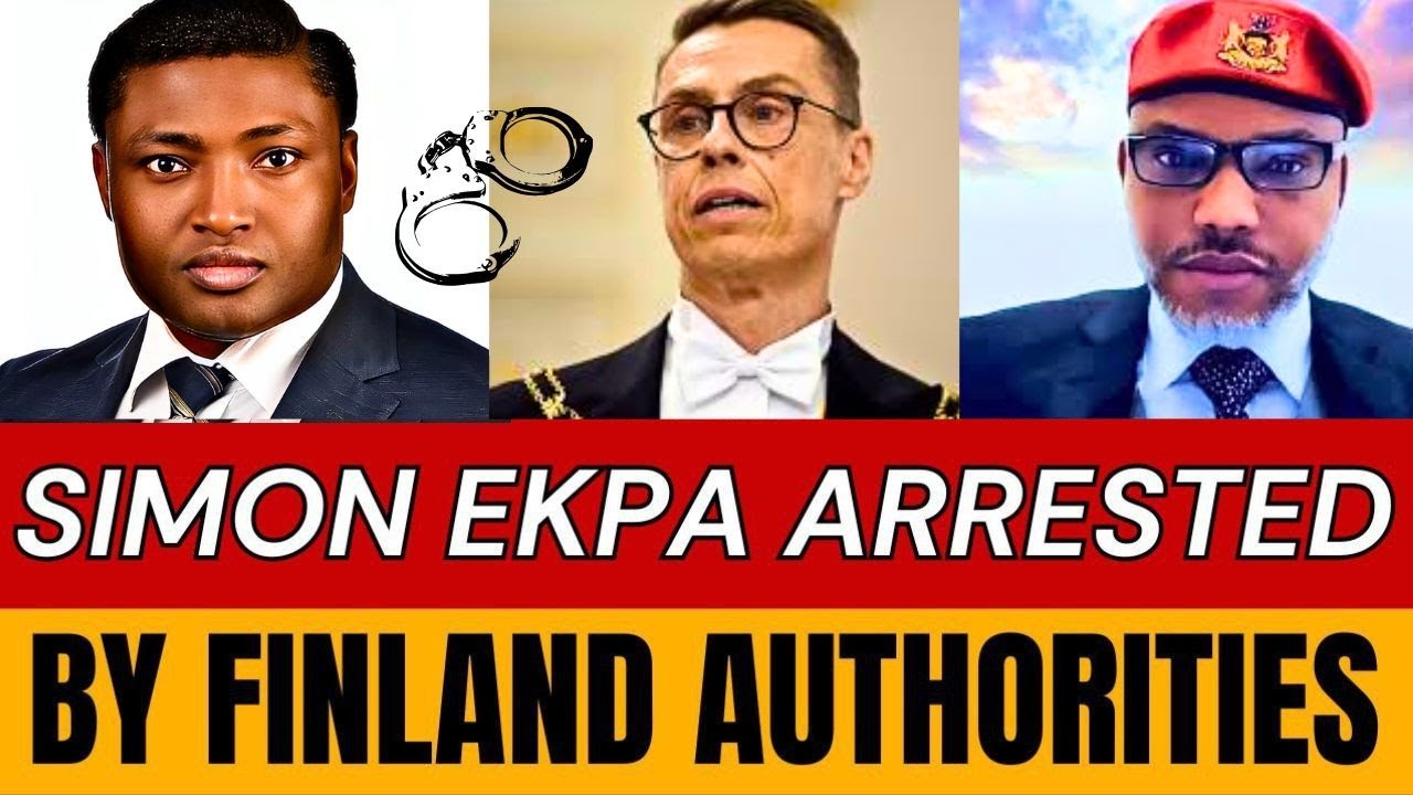 Breaking News! TENSION AS  SIMON EKPA ARRESTED BY FINISH POLICE: WILL FINLAND REPATRAITE EKPA