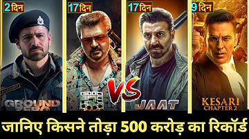 Jaat Box Office Collection, Sunny Deol, Kesari Chapter 2, Ground Zero Movie, Emraan Hashmi, Akshay k
