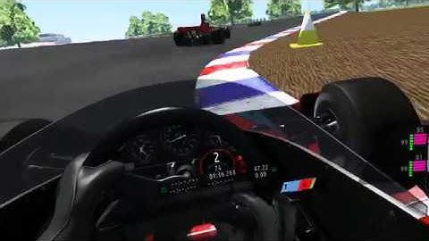 My First Race on My First rFactor 2 Track I