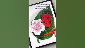 Procreate paper cutout effect drawing