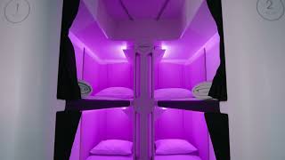 Air New Zealand&#39;s Skynest economy bunk beds