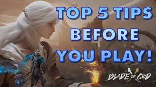 Blade of God X - Top 5 Tips You Need To Know Before Playing!