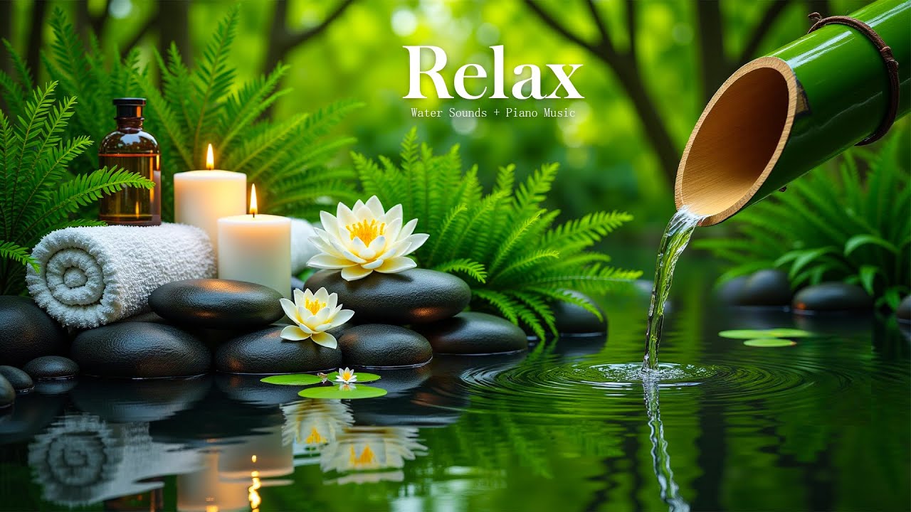 Assista a Relaxing Music Relieves Stress, Anxiety and Depression 🌿 Calming Music, Deep Sleep, Heal Mind & Body no YouTube