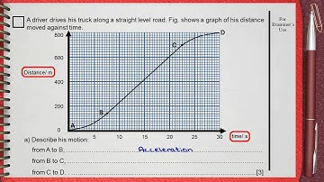 Qَََ3 L1 Kinematics Ch1 Mechanics past papersCambridge IGCSE Physics with mark scheme answersََ