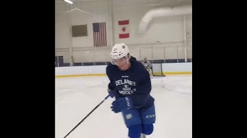 Power skating- backwards pulls, circle inside edge