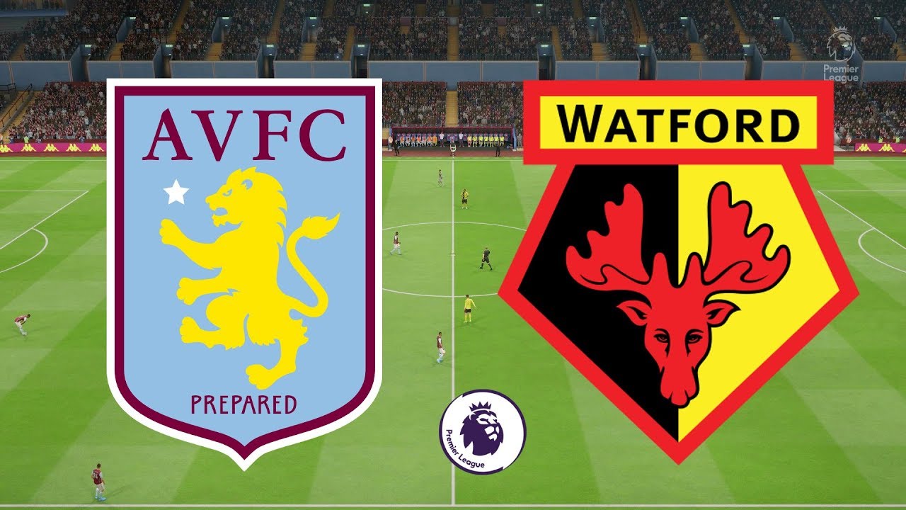 Premier League 2019/20 - Aston Villa Vs Watford - 21/01/20 ...