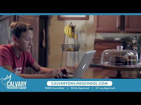 Calvary Preparatory Academy Online Christian a-g approved 30 Sec Testimonial