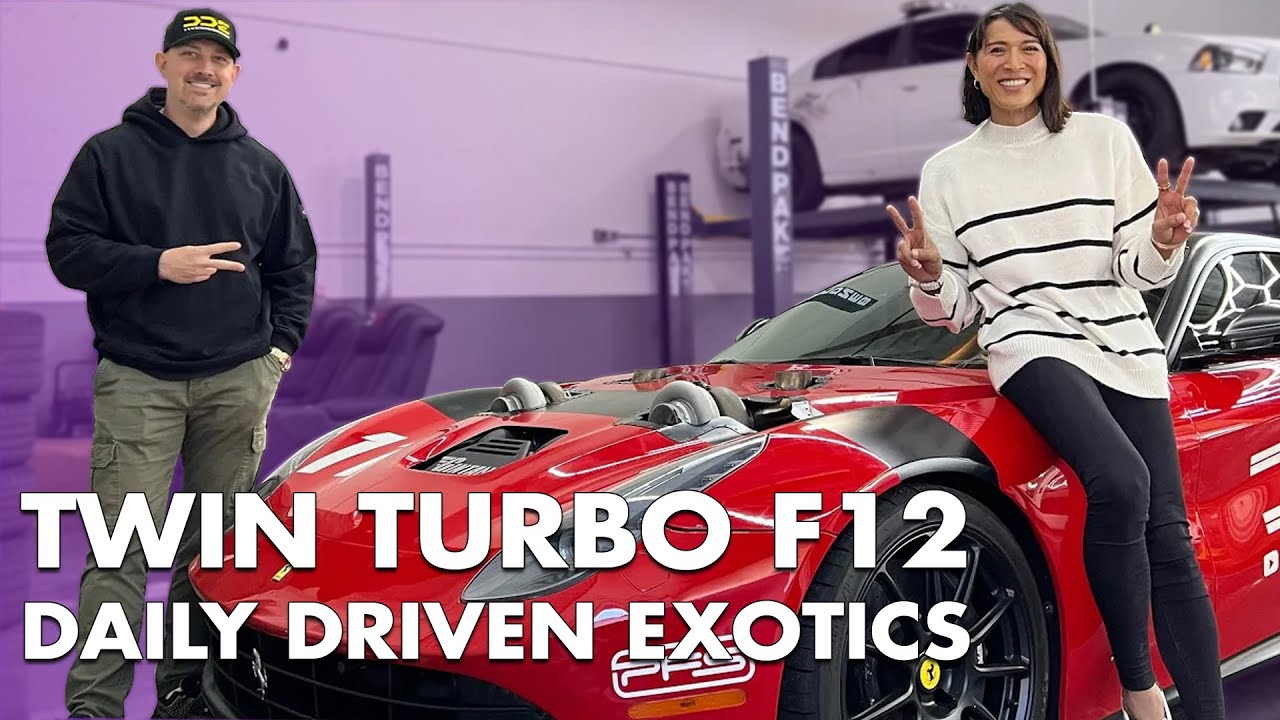 DAILY DRIVEN EXOTICS F12 Angie Mead King YouTube