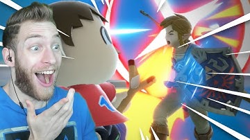 ZELDA VS LINK!! Reacting to "The Casual Ultimate Level 9 CPU Invitational" by Alpharad!