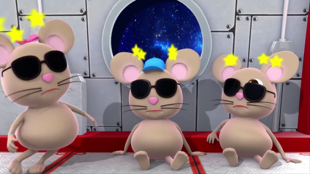 Three Blind Mice Nursery Rhymes Original Version By Littlebabybum Youtube