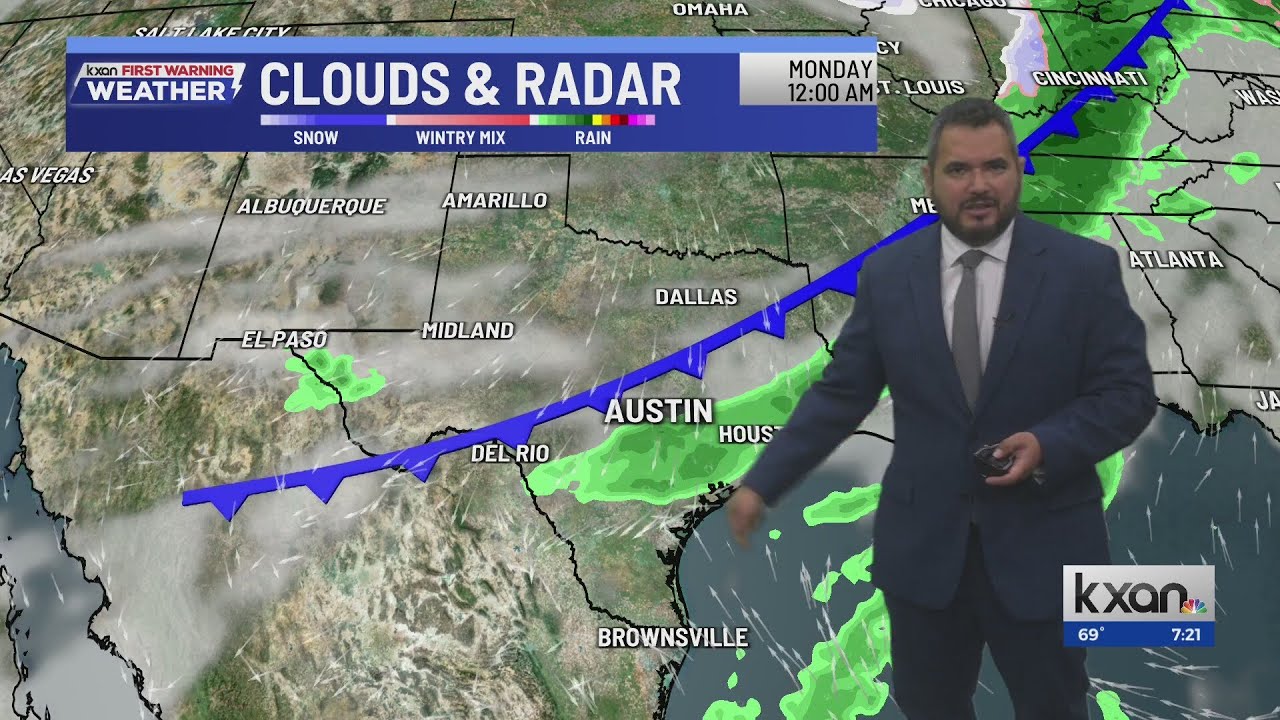 Final weekend of 2025 warm and humid, before a strong front | Dec 27 ...