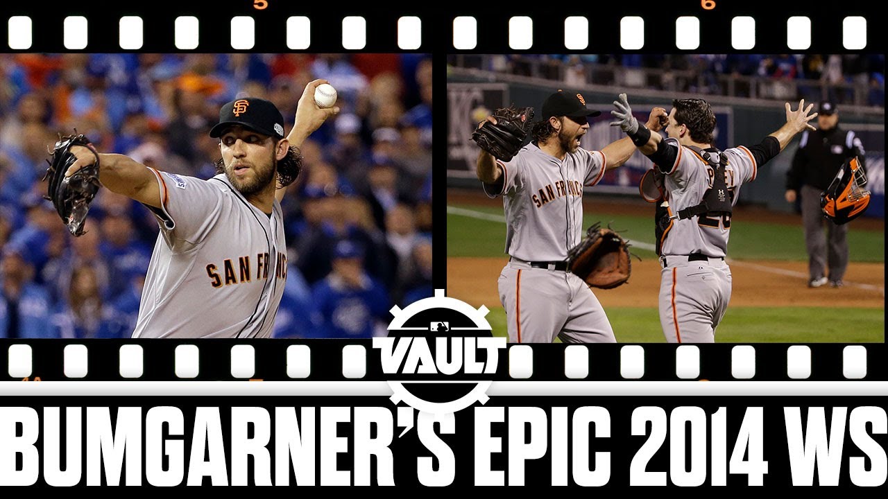 Madison Bumgarner's EPIC 2014 World Series performance! MadBum dominates  over 3 appearances 