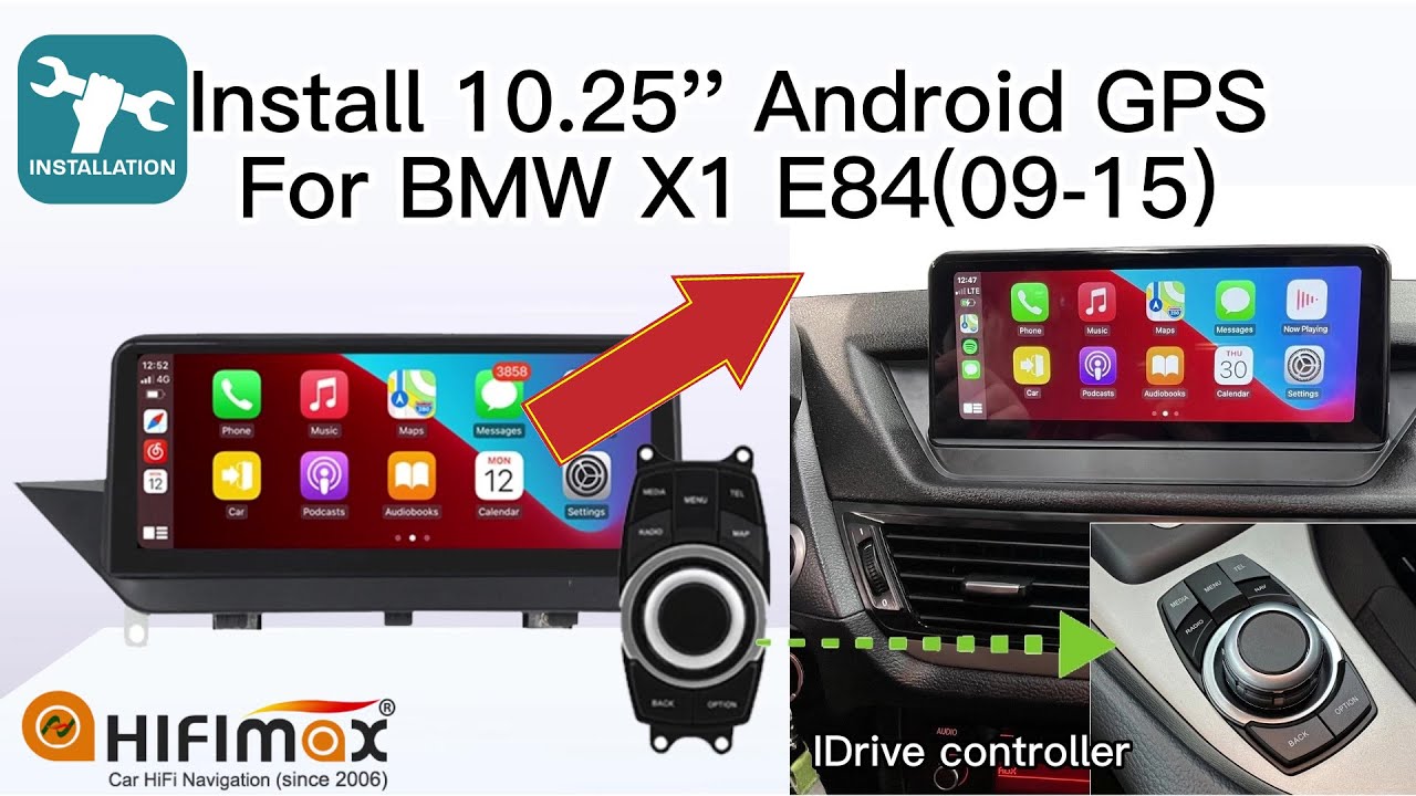 Apple-CarPlay & Android-Auto nachrüsten - BMW X1 E84 - CarHex