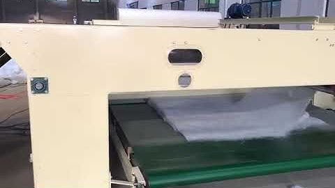 HFJ-89 Soft polyester wadding rolls for multi-needle quilting machine