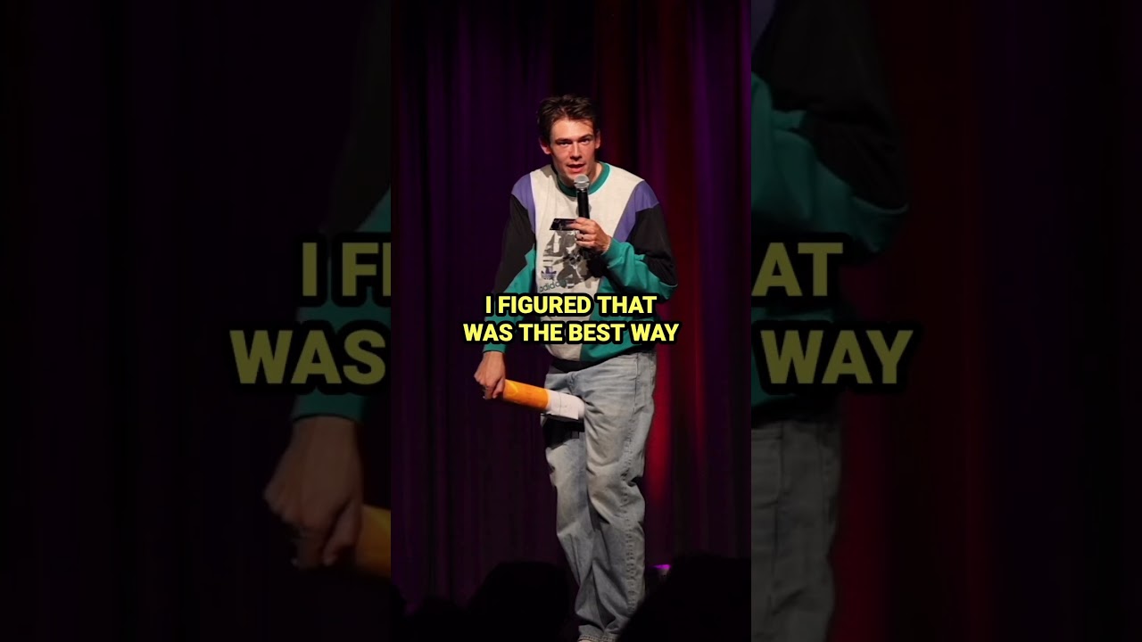 Fan Surprises Comedian with a Giant Cigarette