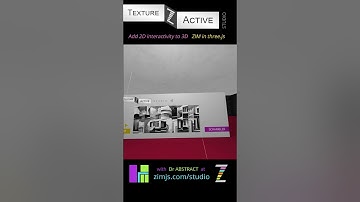 2D Puzzles on 3D surfaces in #threejs with #ZIMjs #TextureActive  #3D #VR #virtualreality
