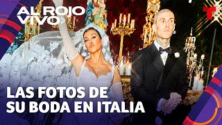 Kourtney Kardashian y Travis Barker: Fotos de su boda en Italia