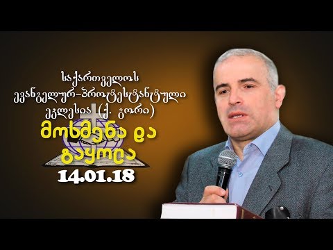 მოსმენა და გაყოლა - შმაგი ჭანკვეტაძე - 14.01.2018