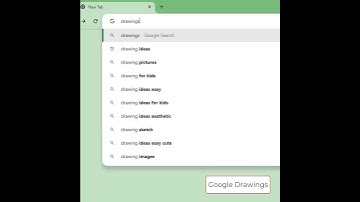 Google Tekeningen URL-snelkoppeling om nieuwe Google Tekeningen te maken