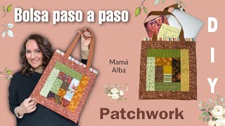 DIY | BOLSA SENCILLA  PASO A PASO | MAMÁ ALBA