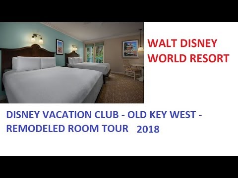 Disney S Old Key West Resort Room Tour Building 48 2nd Floor Newly Remodeled Renovated