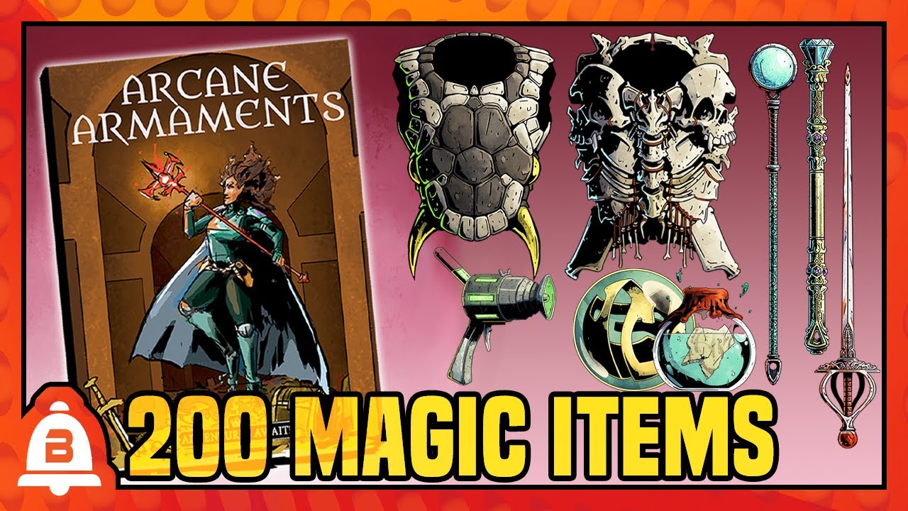 Bring Your D&D Loot Tables To The Next Level With Arcane Armaments ...