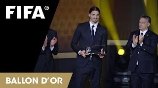 Zlatan Ibrahimović: FIFA Puskas Award Reaction