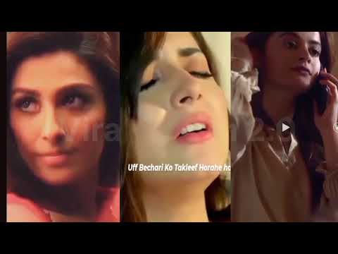 Top pakistani actress romantic video💦 | Ayeza khan & Alizeh Shah hot video | Romantic😋