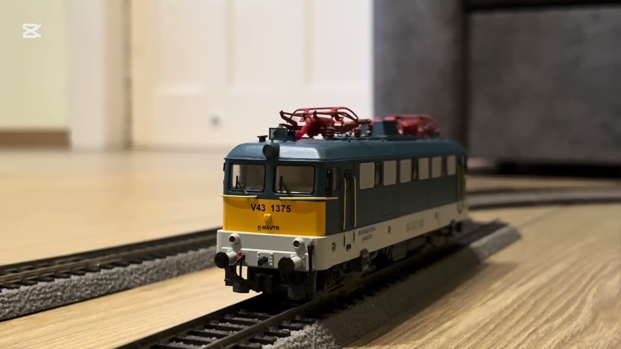 H0 Fuggerth V43 1375-ös Szili megjáratása